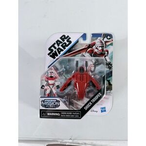 Star Wars Mission Fleet Shock Trooper Figure & Vehicle Set Hasbro F1384 New